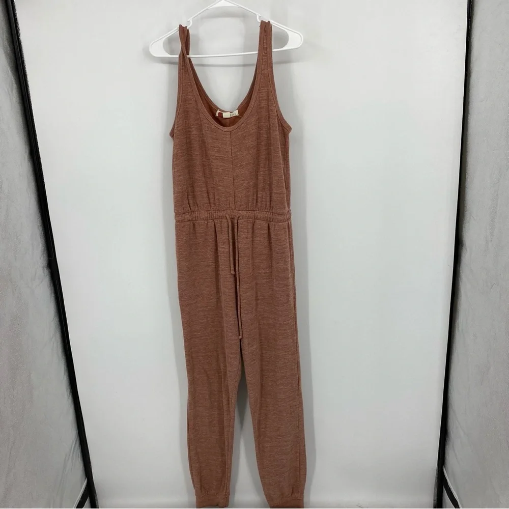 Free People Dusty Rose Jumpsuit (No Cardigan) - Picture 2 of 10